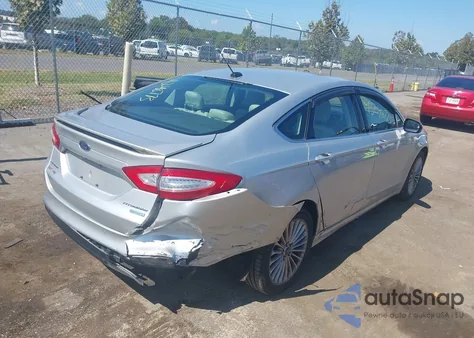 2016 Ford Fusion Titanium from USA, damaged, VIN 3FA6P0K99GR124589